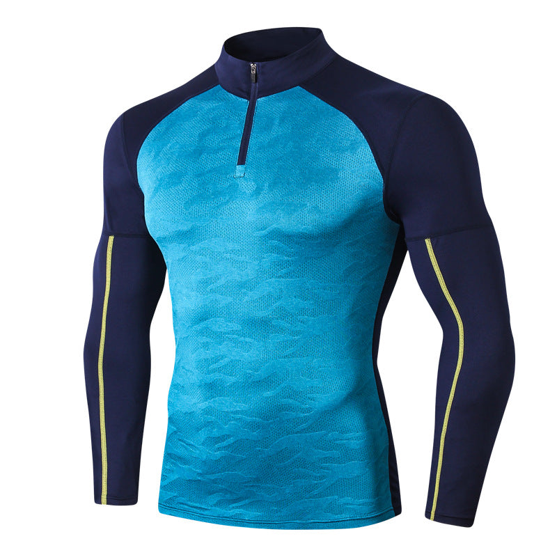 Decter - heren sporttrui met ritssluiting