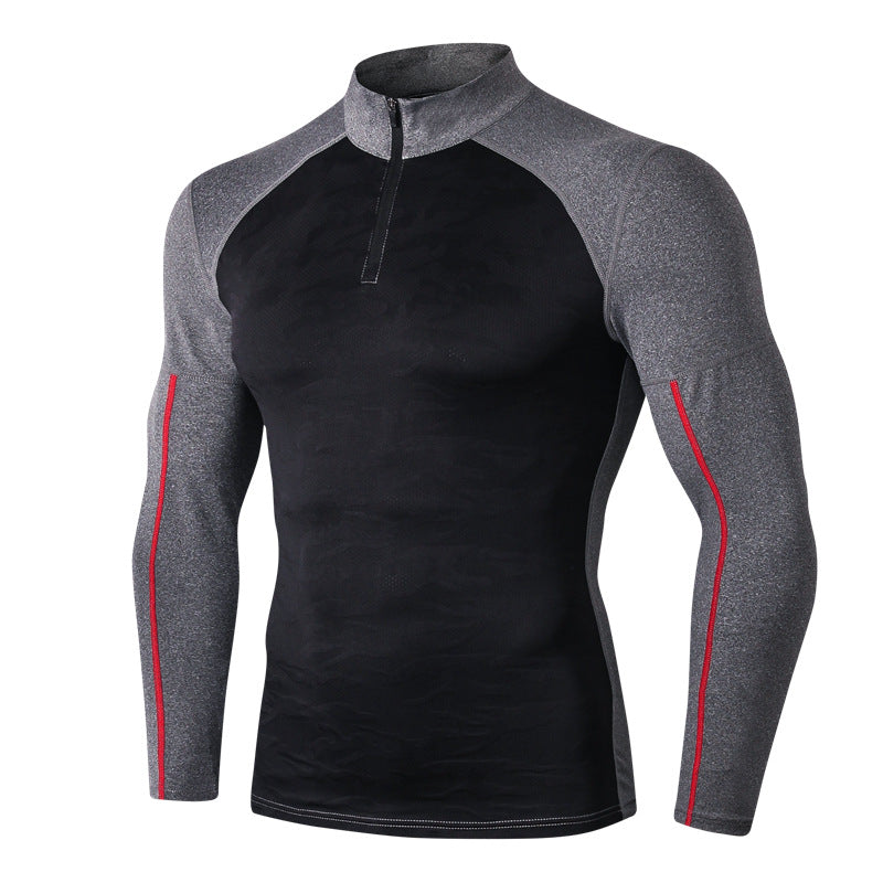 Decter - heren sporttrui met ritssluiting